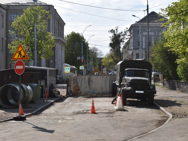 Капитальный ремонт коллектора на улице Радищева в Калининграде завершён!