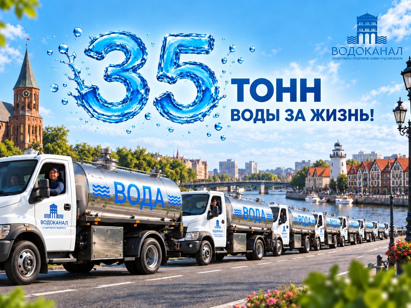 Делимся интересными фактами о воде