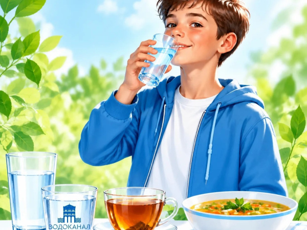 Пейте воду с удовольствием!