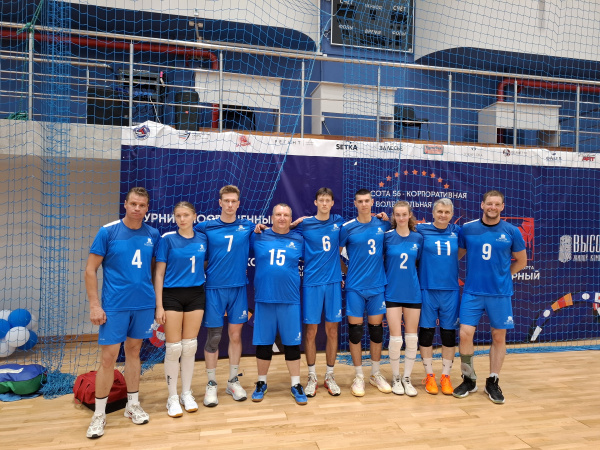 «Водоканал» вышел в финал корпоративной волейбольной лиги «Высота-56»!