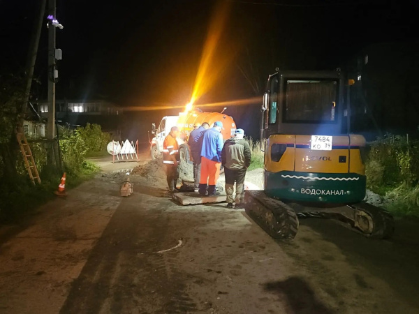 За выходные сотрудники «Водоканала» отработали более 30 заявок по области