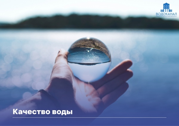 Качество воды в Калининграде за апрель 2022 г.