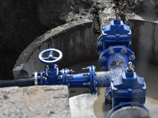 550 метров нового водопровода в Зеленоградске!