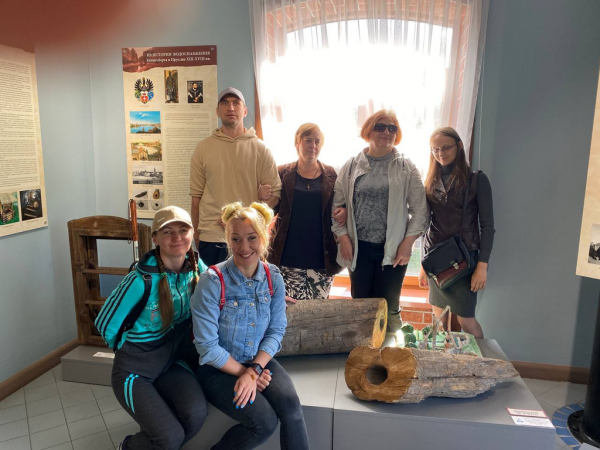 Для группы незрячих и слабовидящих в музее «Водоканала» впервые прошла инклюзивная тифло-экскурсия