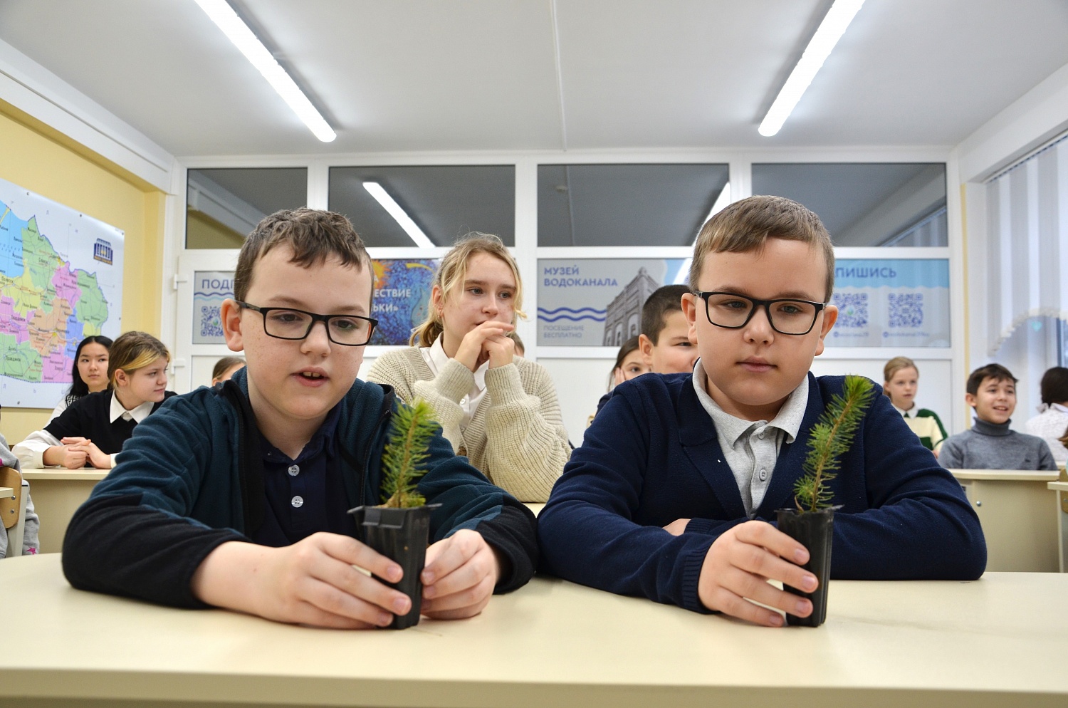 Экологический эксперимент в школе №29 начался!