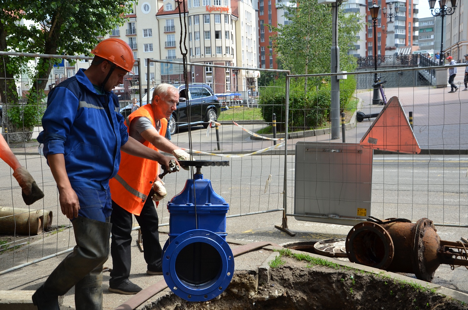  Яркие кадры с ремонтных работ! 