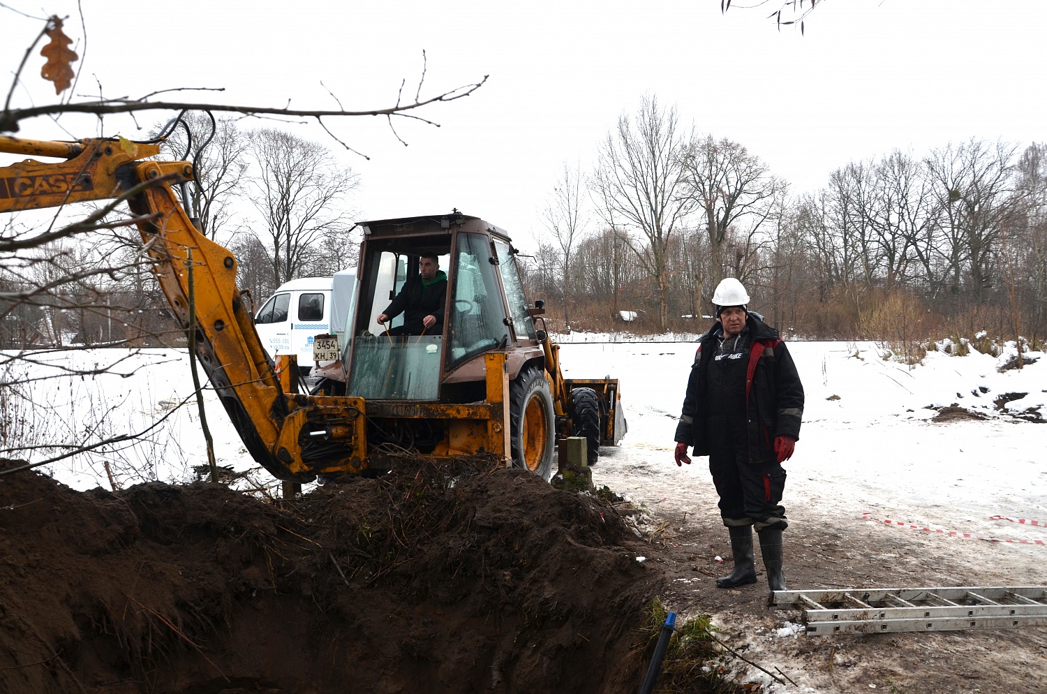 В Ладушкине заменили 70 метров трубопровода 