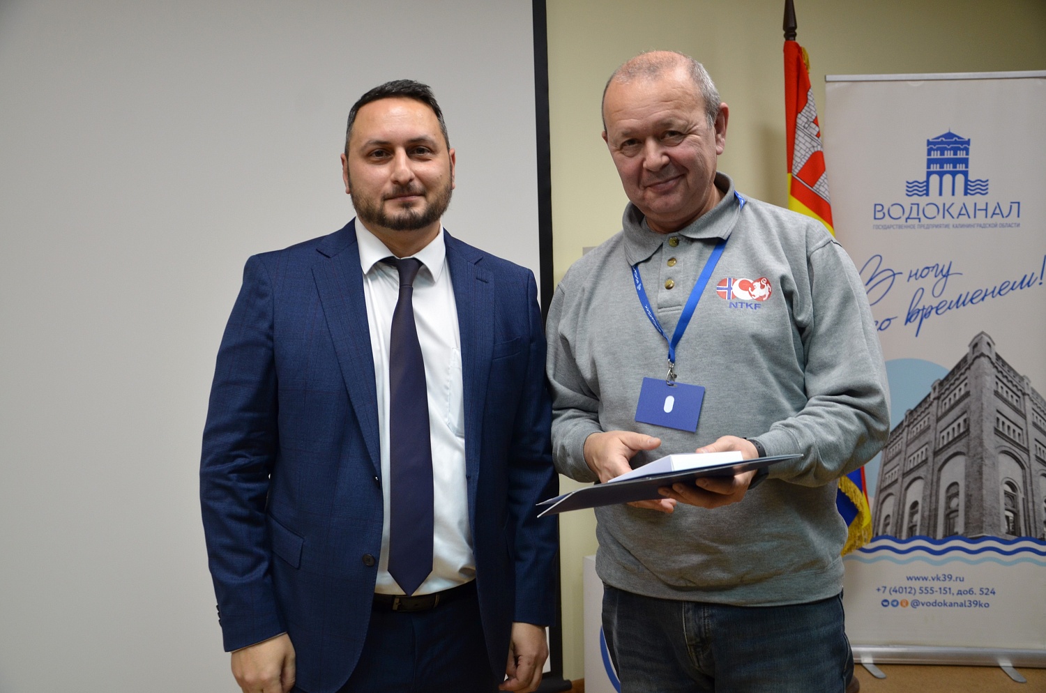 Директор Армен Мурадянц наградил сотрудников за высокий профессионализм, а также команду «Водоканала» за активное участие в Корпоративной волейбольной Лиге