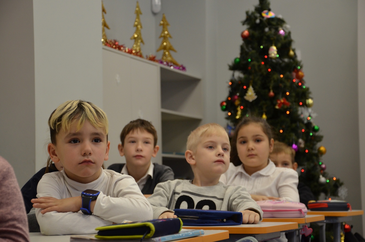 Младшие классы средней общеобразовательной школы №3 посвящены в эко-волонтёры проекта «Чистая вода — основа жизни»