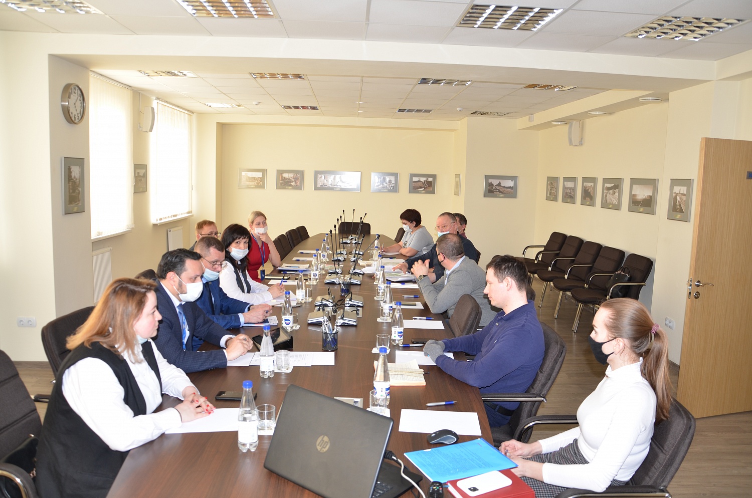 Встреча директора предприятия с представителями АО «Корпорация развития Калининградской области» и ГК «Мегаполис» 