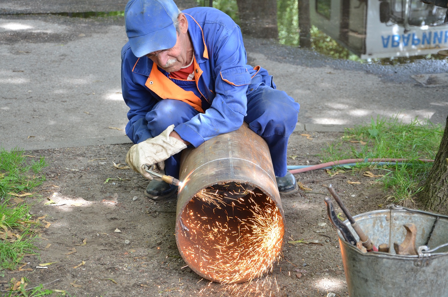  Яркие кадры с ремонтных работ! 