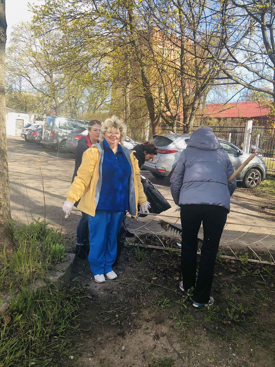 Субботник для сотрудников калининградского Водоканала...