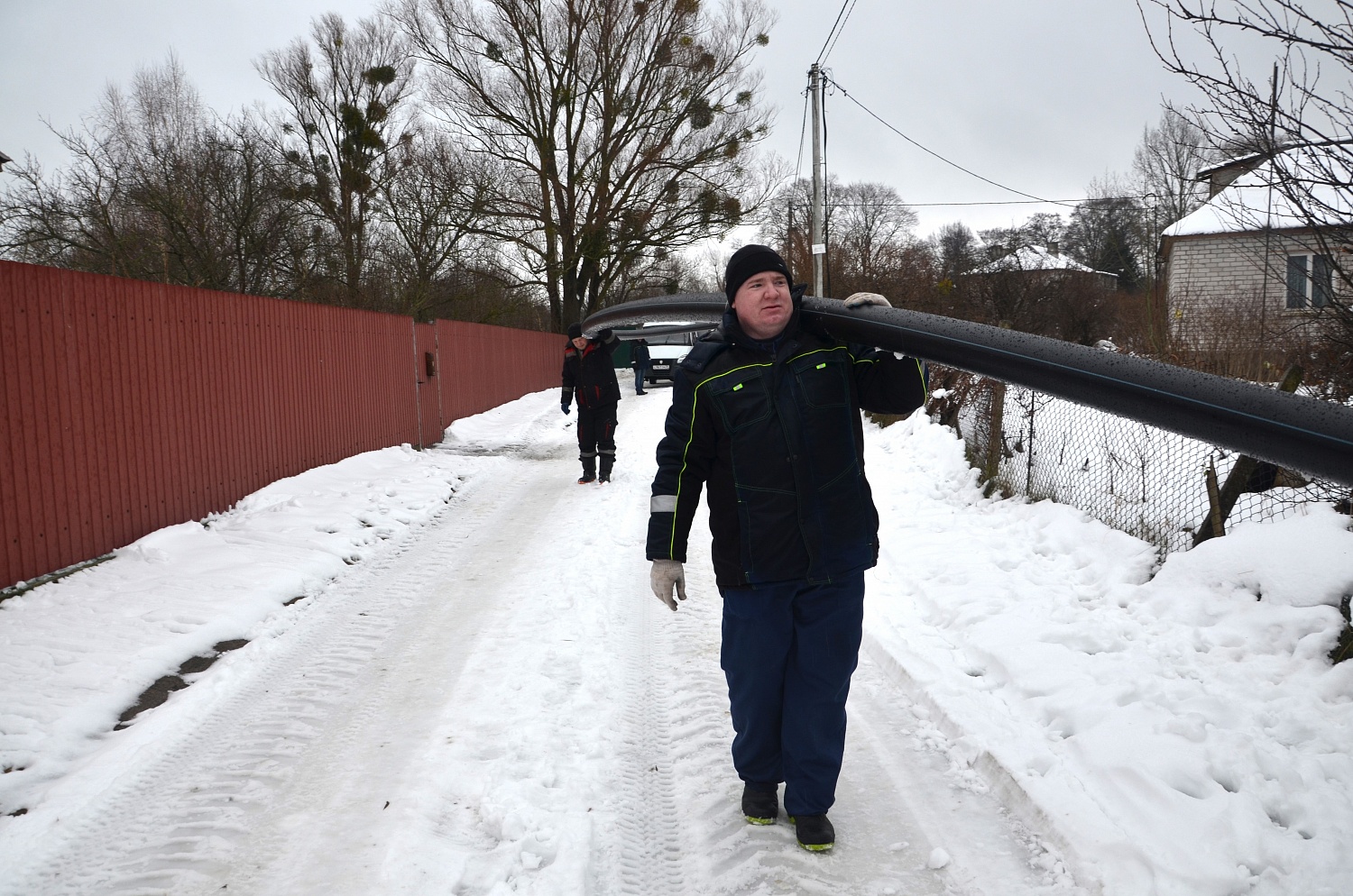 В Ладушкине заменили 70 метров трубопровода 