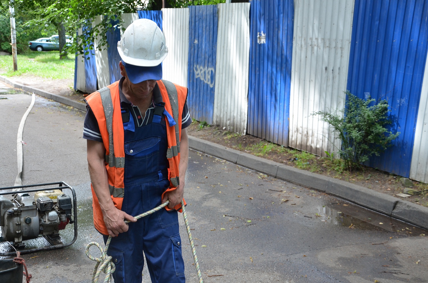  Яркие кадры с ремонтных работ! 