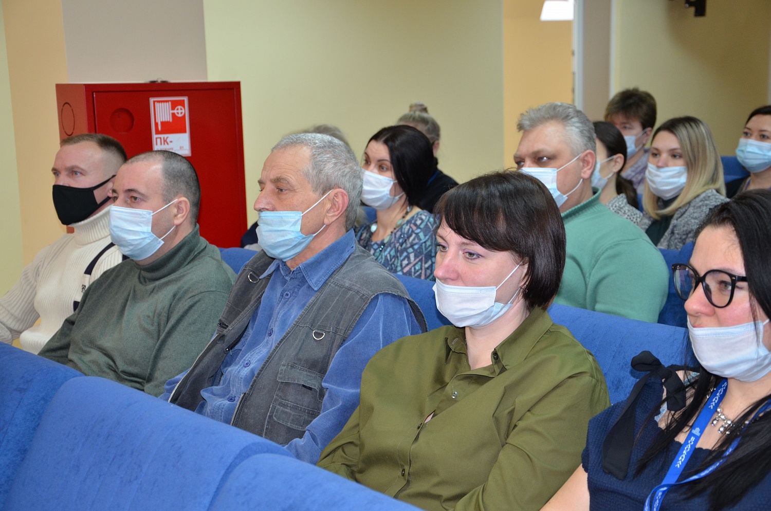 Состоялась церемония чествования участников тушения пожара на территории АПХ "Мираторг"